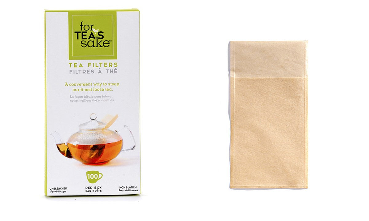 FTS 100pk Unbleached Tea Sachets