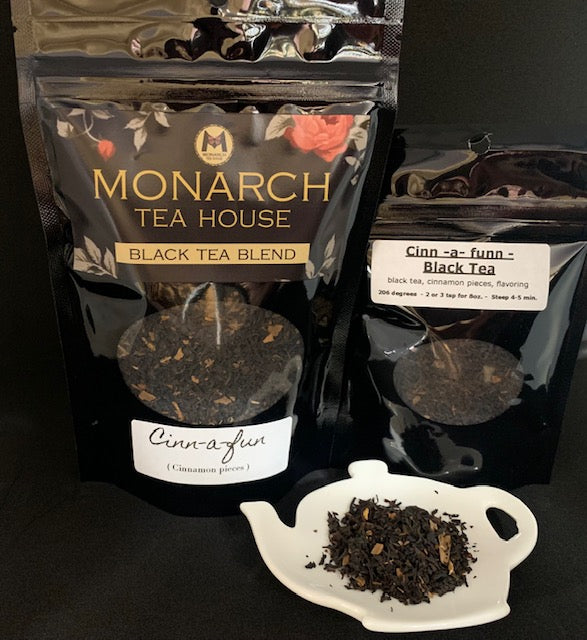 CinnAFunn Black Tea Blend (Cinnamon) Monarch Tea House