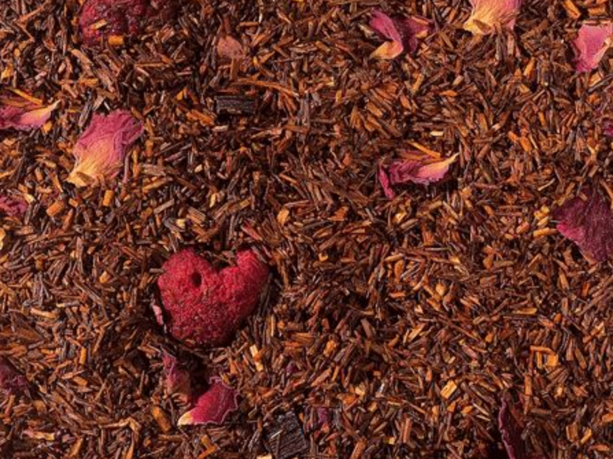 Monarch's Raspberry Sherbet: Herbal Blend (Rooibos/Raspberries/Vanilla)