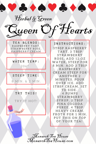 Queen Of Hearts Recipe Bundle: GREEN (Raspberry Tart, Strawberry Rose & Raspberry Cream)