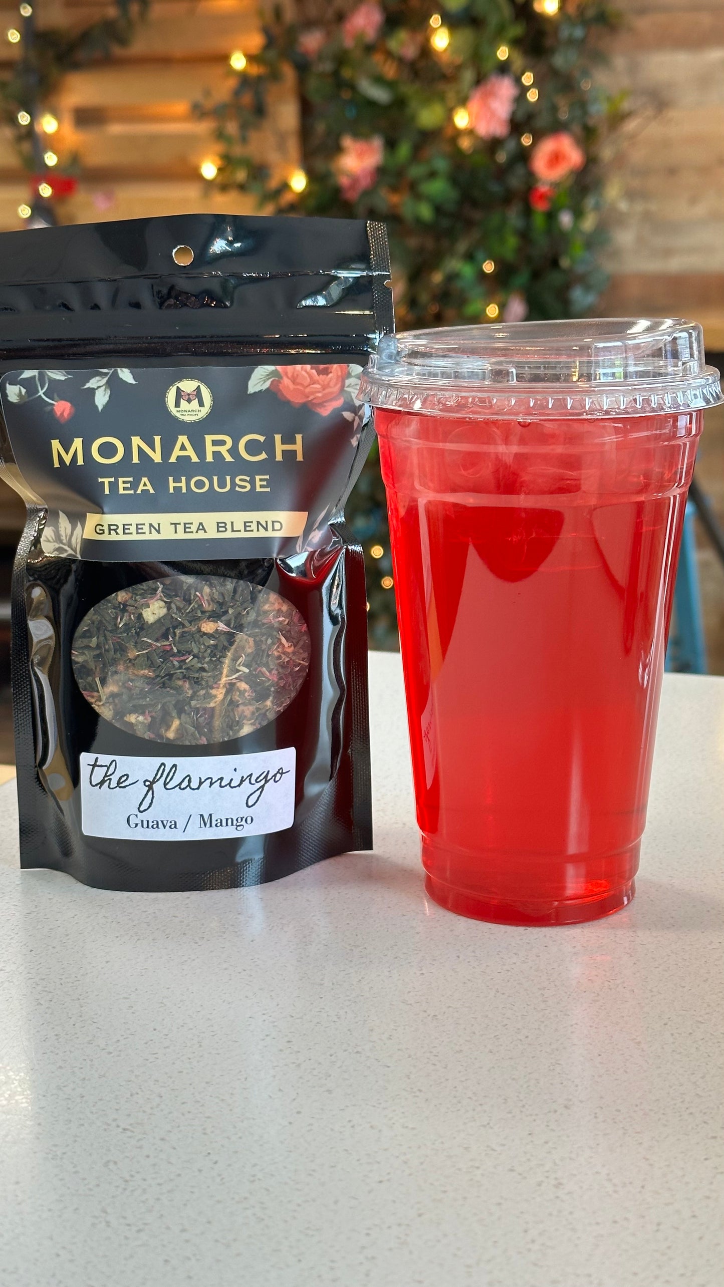 The Flamingo! Green Tea Blend (Guava/Mango)