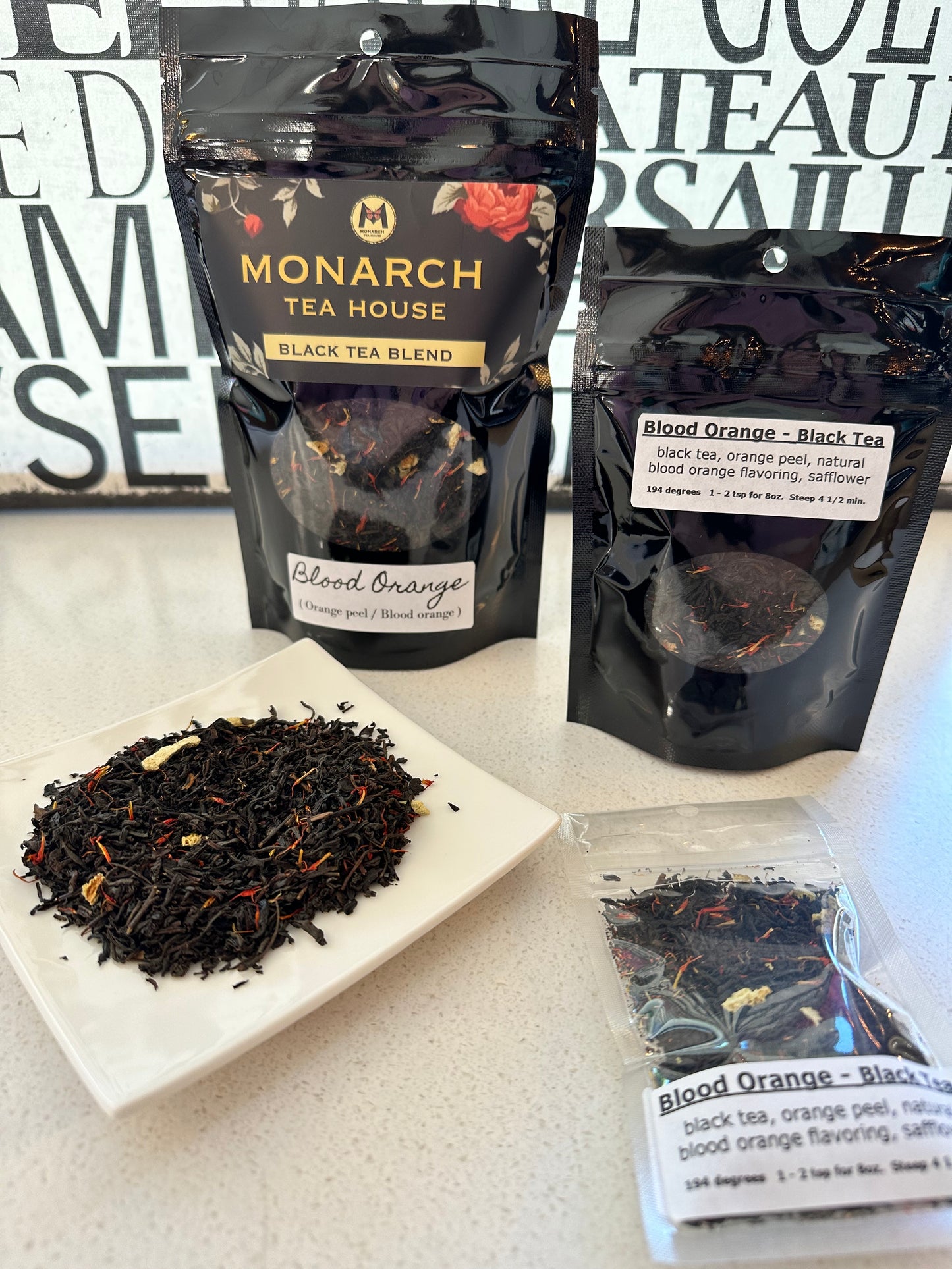 Blood Orange: Black Tea Blend (Natural Blood Orange)