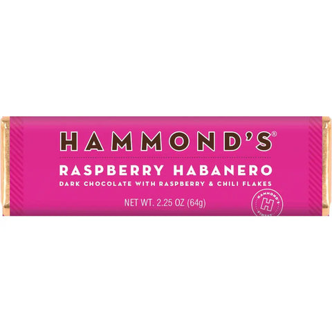 Raspberry Habernero Dark Chocolate Bar