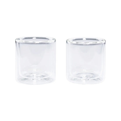 Ethos Double Wall Glass Cup - Set of 2