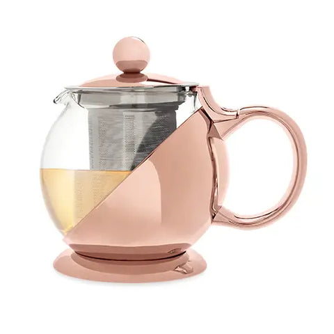Shelby Rose Gold Wrapped Teapot
