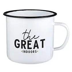The Great Indoors Enamel Mug