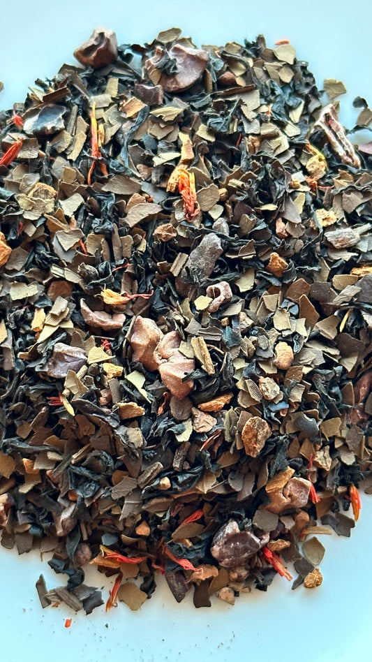 Morning Bon Bon: - (YERBA MATE'/Cocoa Nibs/Black Tea)