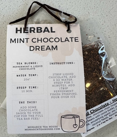 Mint Chocolate Dream Recipe Bundle: HERBAL (Liquid Chocolate and Peppermint)