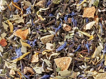 Lavender Twist: ORGANIC Black Tea Blend (Lavender/Lime/Mint)