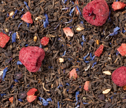Pu-Erh Super Fruits: Black Tea Blend (Blueberry/Raspberry/Strawberry)