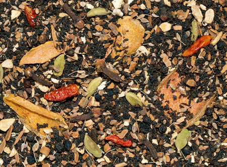 Spicy Karma (Chai): Black Tea Blend (Turmeric/Ginger/Chilies)