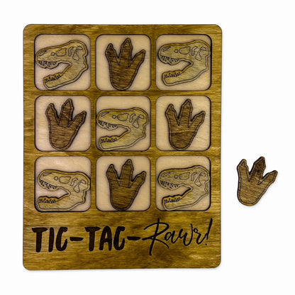 Wooden Tic-Tac-Toe Games (Multiple Selections!)